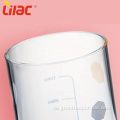 Lila 240ml/280ml/360ml/430ml Becher aus Borosilikatglas